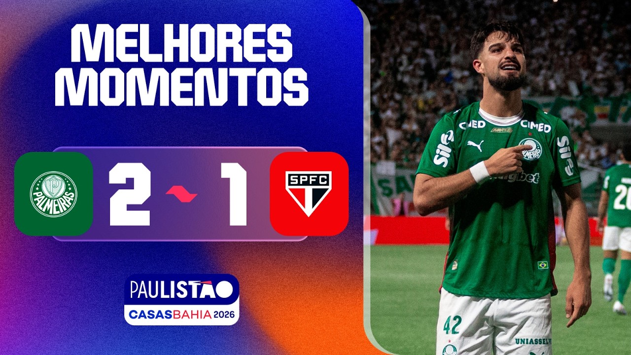 Palmeiras vs São Paulo Highlights