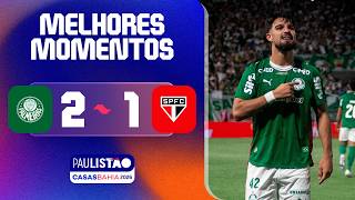 PALMEIRAS 2 X 1 SÃO PAULO | MELHORES MOMENTOS | SEMIFINAL | PAULISTÃO CASAS BAHIA 2026