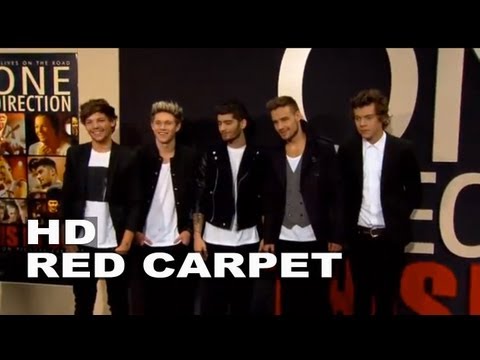 One Direction: This is Us: NY Premiere Arrival & Fashion - Horan, Styles, Malik, Payne, Tomlinson