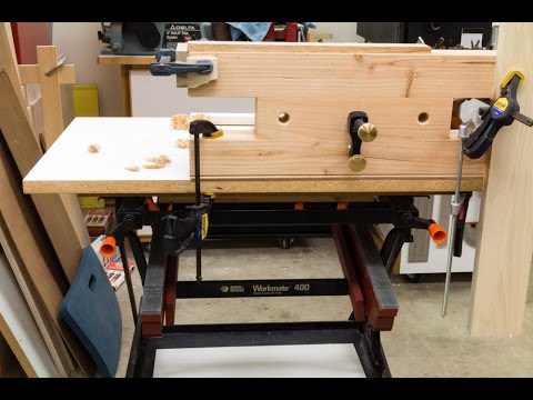 Tricked out Black & Decker Workmate and Bench Bull Accessory