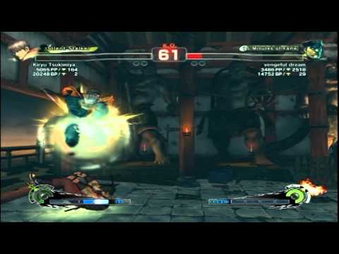 SSF4 AE 2012 Ranked: Kiryu Tsukimiya (Guy) vs vengeful demon (Bison)