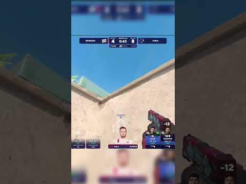 Ax1Le's Glock Domination: Quad Kill on Dust2 vs Furia!  #cs2 #gaming #cs2highlights