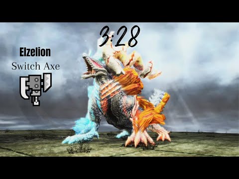 [MHFrontier] G-Rank Elzelion | Solo - Switch Axe F | 3:28