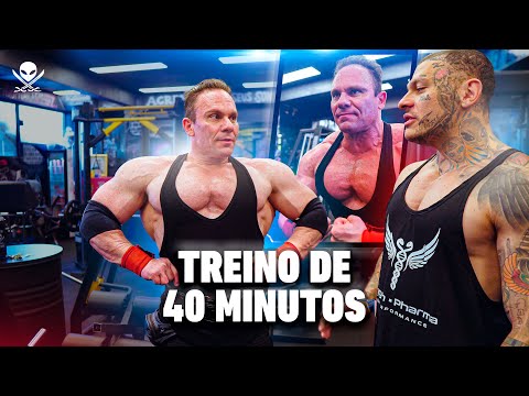 TOGURO FEZ O DR MÁRIO SOFRER NO TREINO DE PEITO DE 40 MINUTOS