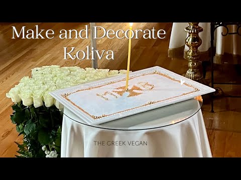 How to Make and Decorate Traditional Koliva