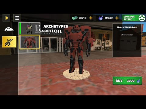 Rope Hero Vice Town latest update 5.7 with new robots - 2021