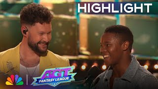 Calum Scott and Musa Motha collab to You Are The Reason | Finale | AGT: Fantasy League 2024