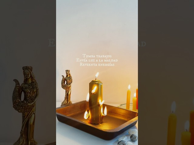 Vídeo relacionado con Velón herboreo Diosa Fortuna - Ritual místico para el éxito - Las Velas de Mariano