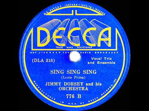 1936 Jimmy Dorsey - Sing, Sing, Sing (with vocal trio)