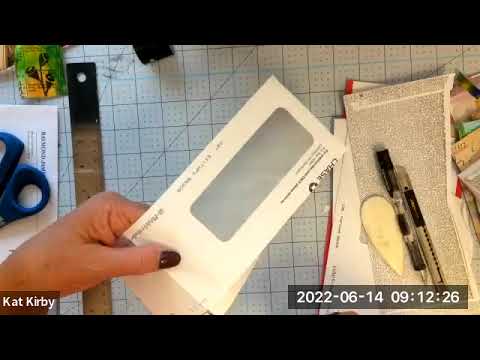 How to make a window envelope pocket