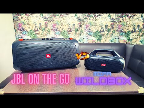 Jbl party box on the go VS Mifa WILDBOX (после обновления)
