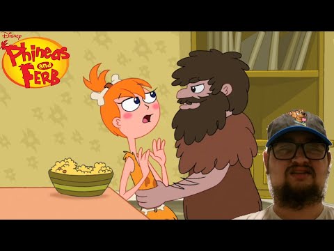 Phineas and Ferb: Boyfriend from 27,000 B.C. (S1, E19a) - First Time Watching: A Real Caveman?
