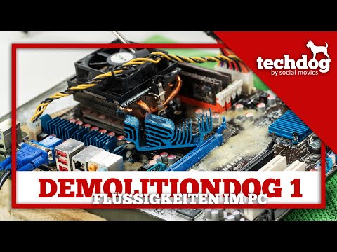 Wasser im Computer / Totale Zerstörung / DemolitionDog