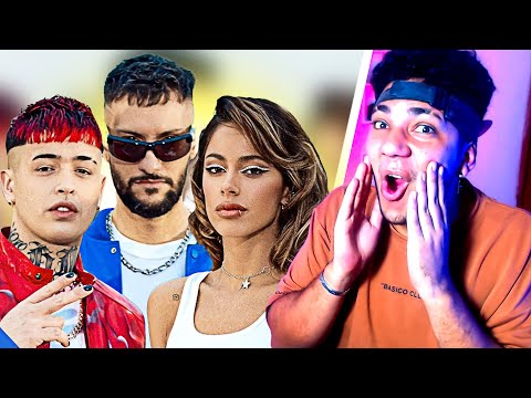 REACCIÓN a TINI, BM, Big One - Lágrimas | CROSSOVER #4