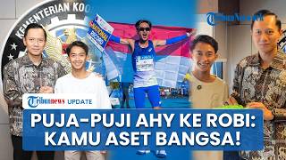 Pecahkan Rekor Nasional! Perjuangan Robi Syianturi Dipuji AHY, Ukir Sejarah di Copenhagen Marathon