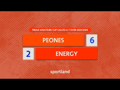 HIGHLIGHTS • Finale Amateurs Cup Calcio a 7 Over 35 - Peones v Energy