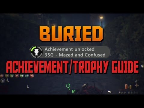 "Black Ops 2 Buried" - Mazed and Confused (Achievement/Trophy Guide)