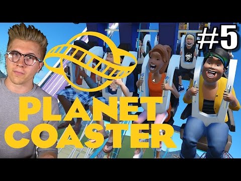 Planet Coaster Alpha 2 Gameplay | Roller Coaster Park Game | Part 5