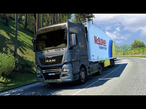 Insanely Beautiful Scenic Drive Through Austria | Munich - Milan | MAN TGX |