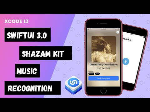 SwiftUI 3.0 - Shazam Kit Tutorial - Music Recognition - Xcode 13 - WWDC 2021