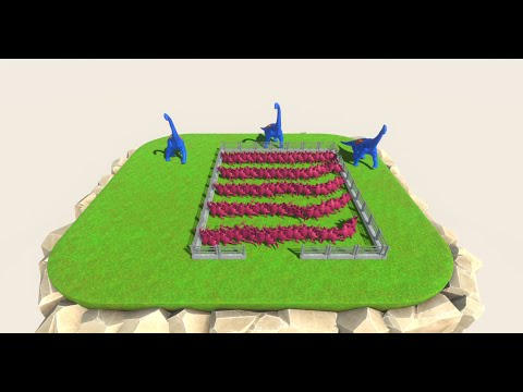 Colored Fantasy Monster Championship STEGOSAURUS – Animal Revolt Battle Simulator