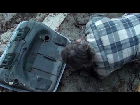 Opening a 1981 Dodge Colt Gas Tank For Repair PART 1