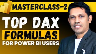 🚀 Master the Most Used Power BI DAX Formulas | Power BI DAX Tutorial for Beginners to Advanced Users