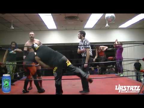 Six man tag wet bandits and rae rae the ram vs Jason savior, bambam, and la diva 1-4-17