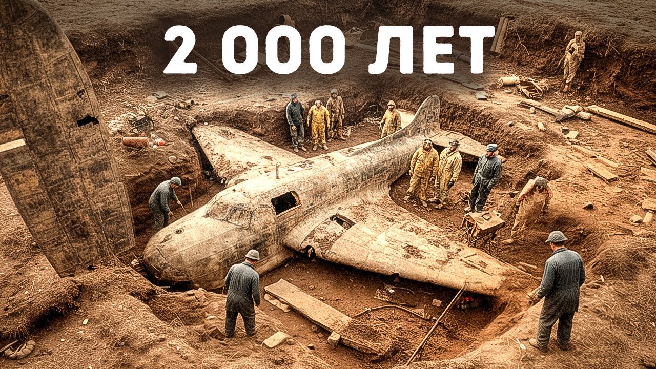 В пирамиде только что найден древнеегипетский самолет