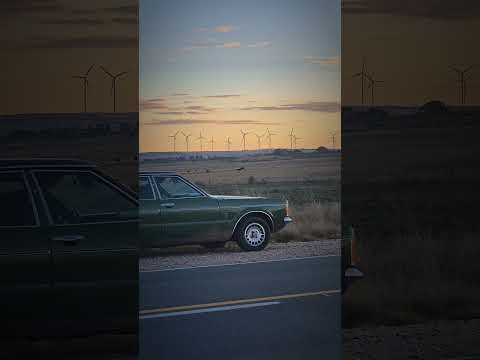 Parque eólico Achiras, Córdoba.  Ford Taunus 1977