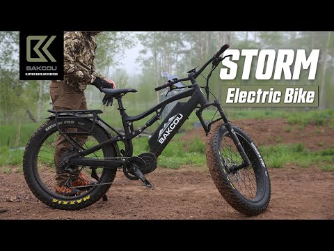 The Storm | Full Suspension Hunting Electric Bike
