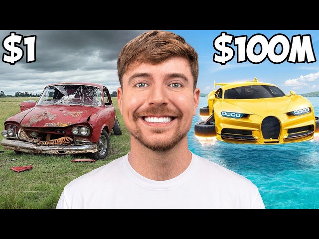 Watch: MrBeast rides in the world's first Ferrari, valued at $100,000,000