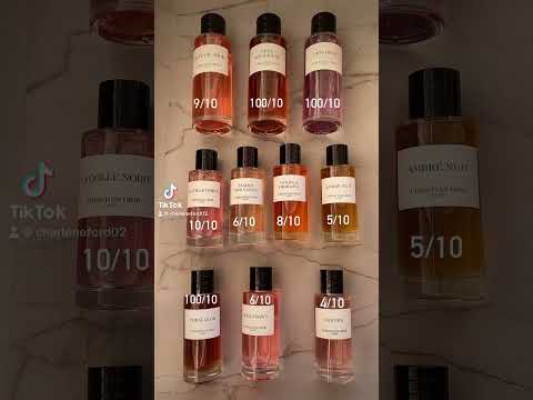 Dior La Collection Privée Ranked. Which bottle is your favourite…let’s go darlings 💕 #dior #perfume