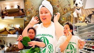 VLOG: sunday reset routine, cleaning my house, cooking dinner, full body pamper, self care, recharge