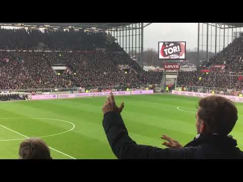 Ecke-Tor - St.Pauli Fürth das 1:0 live !!  15.12.2018