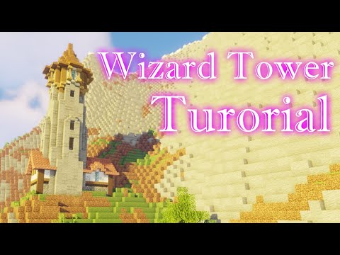 How to build a Wizard Tower/Mage Tower in Vanilla Minecraft