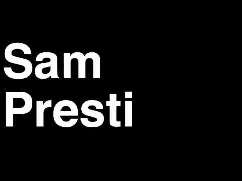 How to Pronounce Sam Presti Oklahoma City Thunder NBA Basketball GM General Manager Interview Fired