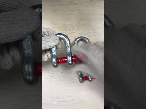 g209 bow anchor shackle and g210 d chain shackle