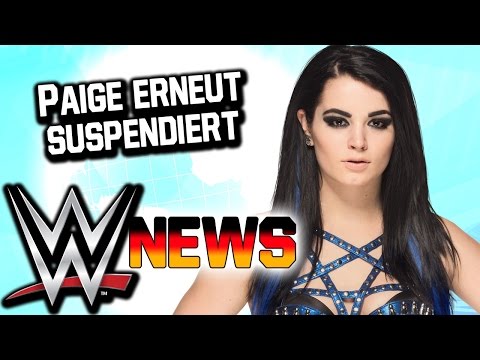 Paige für 60 Tage suspendiert, Erstes Match für Tim Wiese | WWE NEWS 82/2016 Video