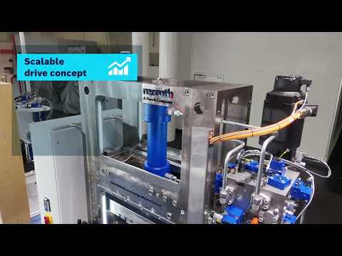 [EN] Bosch Rexroth: Servo-hydraulic press drive with energy recovery