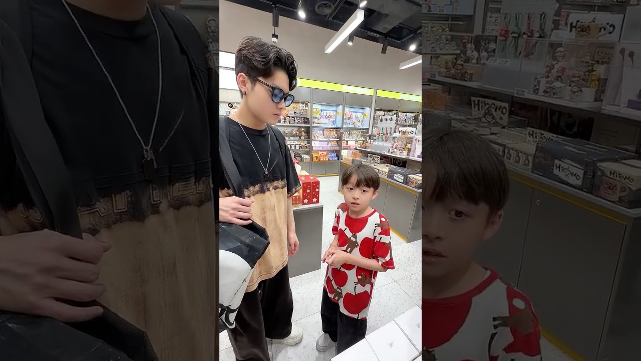 POP MARTで弟が泣いてる…どうしたのか聞いてみたら…😱