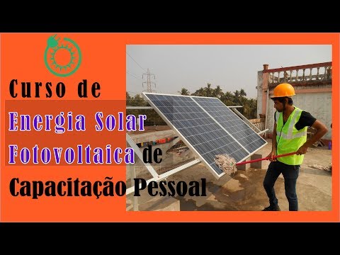 Curso de Energia Solar Fotovoltaica de Capacitação Pessoal