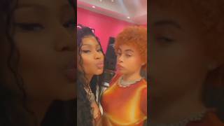 NICKI MINAJ AND ICE SPICE GET A LITTLE TOO CLOSE