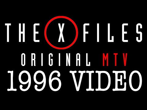 The X Files Theme (1996 MTV's Original Video) By Mark Snow