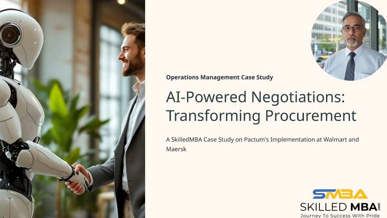 AI-Powered Negotiations – Transforming Procurement : A Critical Discussion of Case Study