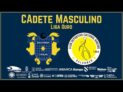 CADETE MASCULINO. LIGA OURO GRUPO B-JORNADA 9 - TALLERES LONTREIRA BM CANGAS- CARNES DORIBEIRO