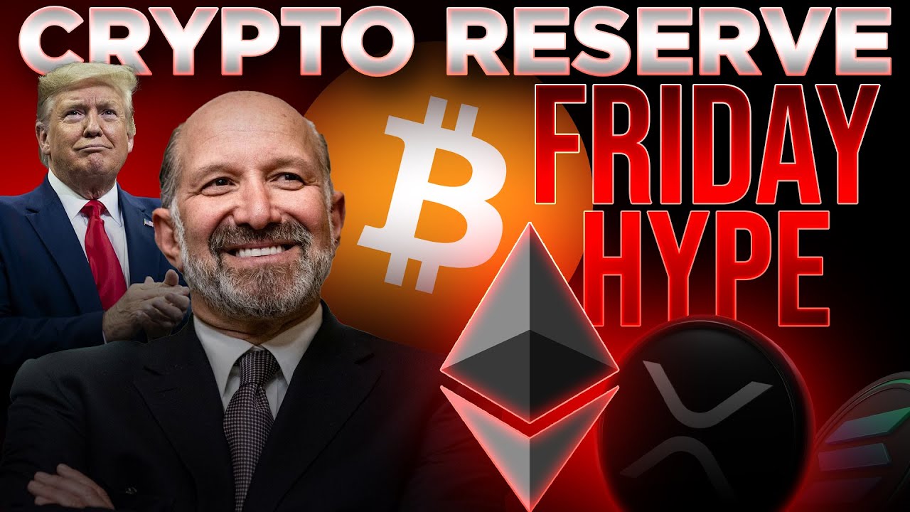 Bitcoin Reserve Friday Announcement = Too Much Hype?🔥Crypto Market Update