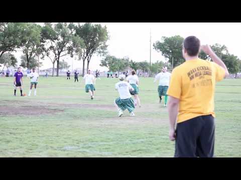 Albuquerque WAKA Spring Kickball '12 - Sister Mary Katherine's vs Royal Baumers