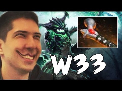 w33 OD Rampage Rot of Atos RAMPAGE ft Vanskor IO Dota 2 Gameplay 7.00