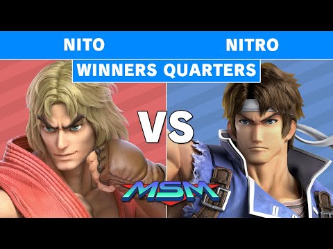 MSM 201 - Nito (Ken) vs Nitro (Richter) Winners Quaters - Smash Ultimate